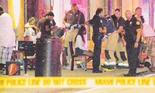 15 wounded in Miami nightclub shooting