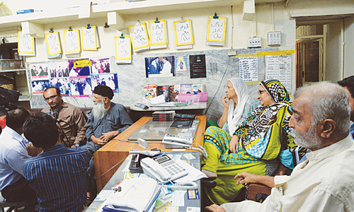 Edhi head office robbed Edhi head office robbed