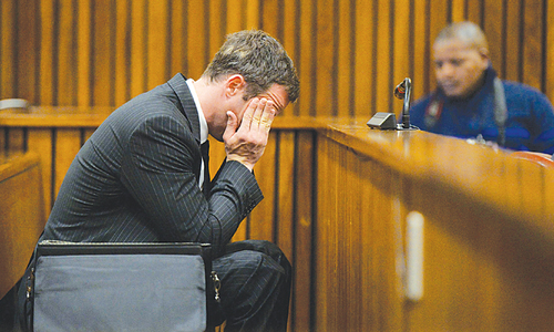 Oscar Pistorius sentenced to 5 years in prison