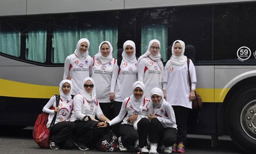 Basketball more than just a game for Saudi women