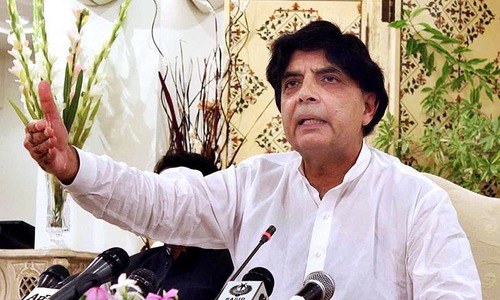 Nisar rules out presence of IS militants in Pakistan