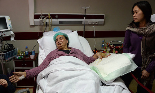 Female Afghan MP injured but defiant after suicide attack