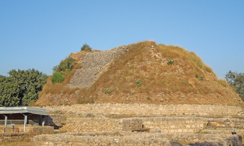 Dharmarajika Stupa &mdash; left to decay