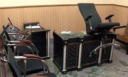 Power &lsquo;thieves&rsquo; ransack SDO office