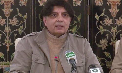 Disrespecting others' religion is not 'freedom of speech': Ch Nisar