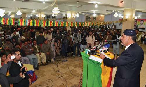 Mengal sees no improvement in Balochistan situation