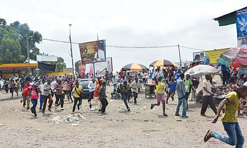 Fresh violence in DR Congo as protesters tell Kabila to &lsquo;get out&rsquo;