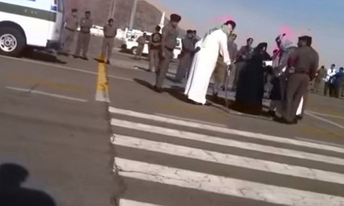 A Saudi beheading, an IS beheading