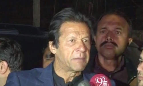 I'm waiting to face Iftikhar Chaudhry in court: Imran Khan
