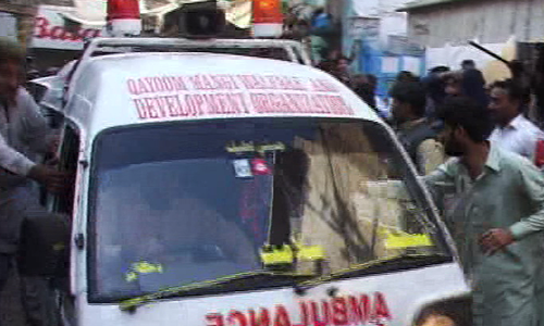At least 60 killed in blast at Shikarpur imambargah