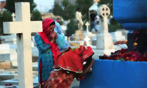 Grave matters: A bazaar atop a graveyard