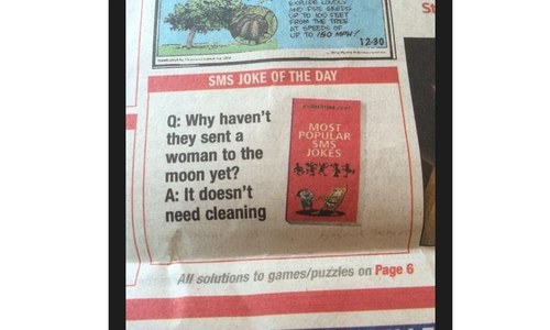 Times of India publishes sexist joke on Women's Day, faces backlash