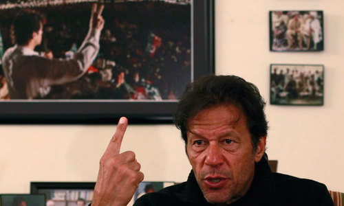 PTI&rsquo;s chief furious as internal party differences made public