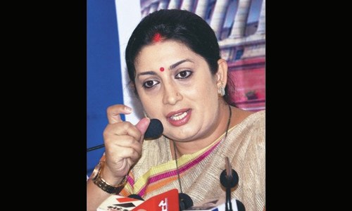 Indian minister complains of camera peeping