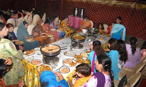 Wedding guests in the capital to be served one dish