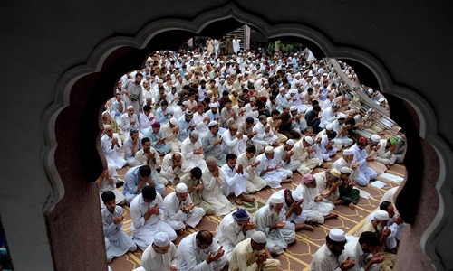 A mostly Muslim world