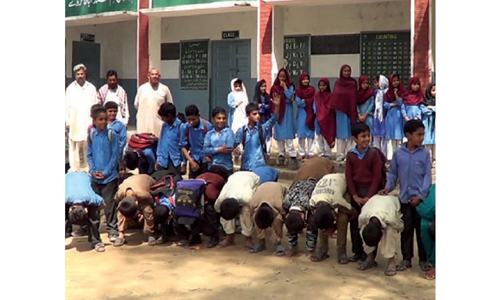 Missing facilities: Children&rsquo;s outrageous protest