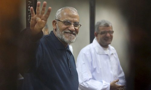 Egypt court confirms death sentence for Brotherhood chief, 11 others