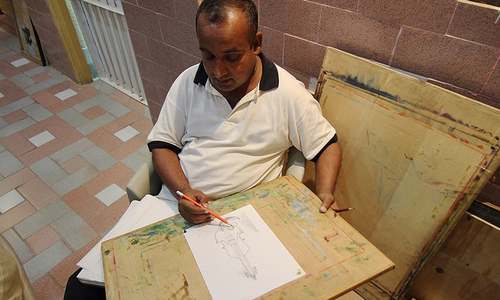 Karachi Central Jail: Learning art behind bars