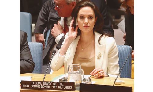 Jolie criticises UN on failure to end crisis