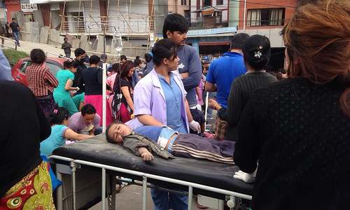 Disastrous earthquake in Nepal kills more than 1200, infrastructure collapses