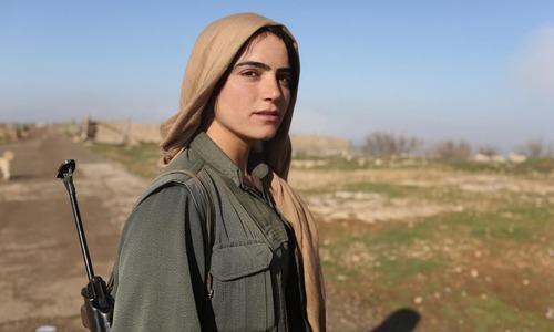 Kurdish women wage war on Daesh