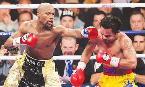Mayweather cements legacy with Pacquiao win in richest fight ever