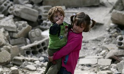 The Syrian war through a child's eye