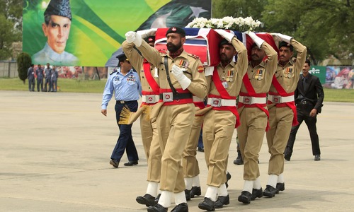 Bodies of Naltar chopper crash victims flown to Nur Khan Airbase