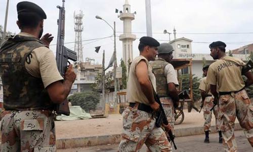 Question mark over Rangers-led Karachi operation
