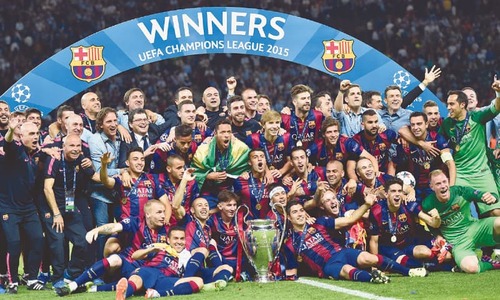 Barca cruise past Juve to win fifth European Cup, second treble