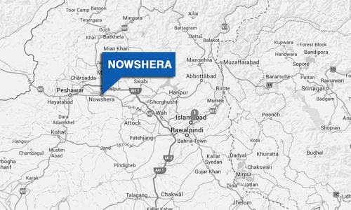 Nowshera people protest power loadshedding