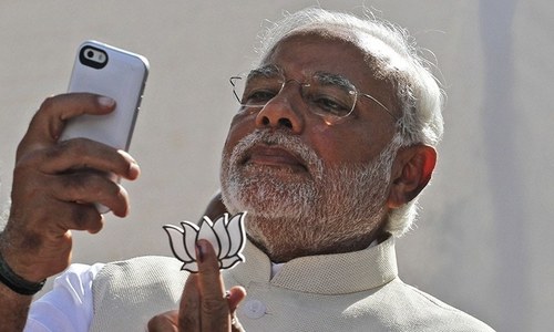 After wifi at the Taj, Modi revives campaign for "digital" India
