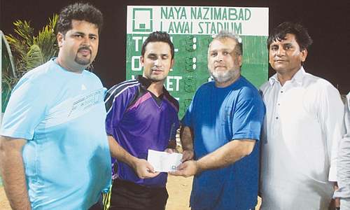 Holders suffer shock loss in Naya Nazimabad event