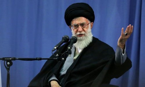Iran's Khamenei warns Rouhani against trusting some world powers Iran's Khamenei warns Rouhani against trusting some world powers
