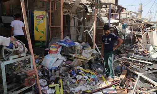Toll soars to 90 after IS bomb guts Iraq town