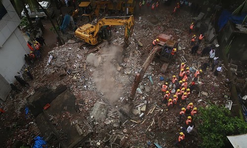 India building collapse kills 12 near Mumbai