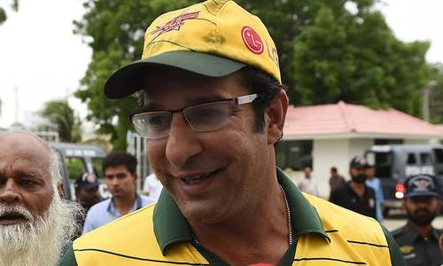 Bullet hits Wasim Akram's car after traffic accident spat