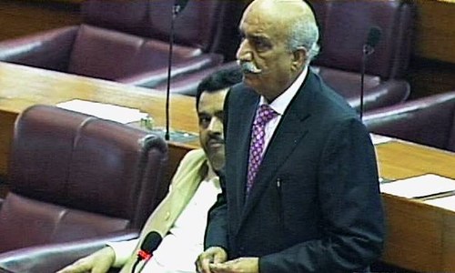 Syed Khursheed Shah said the decision was a positive sign. ─ DawnNews screengrab