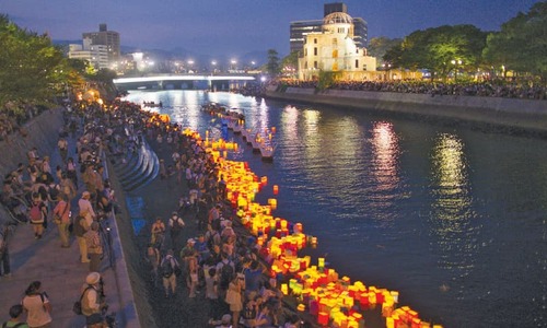 Japan marks 70 years since Hiroshima atom bomb attack