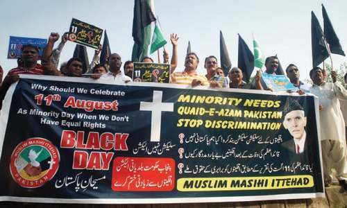 On Minorities Day, calls for Quaid&rsquo;s principles of tolerance