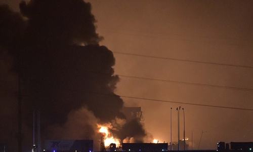 Huge explosion rocks China's Tianjin, kills at least 50