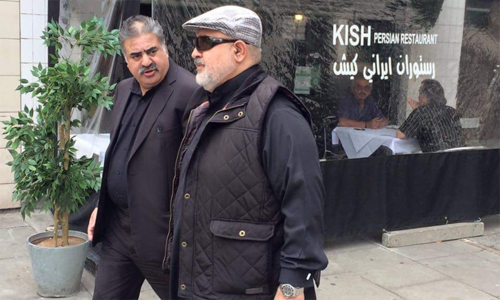 Zehri meets Khan of Kalat in London