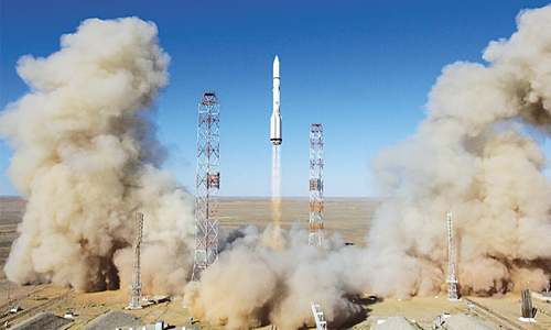 Russia launches Proton rocket with UK satellite