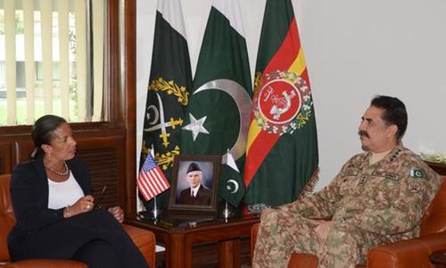 US NSA appreciates Pakistan Army&rsquo;s role in war on terror