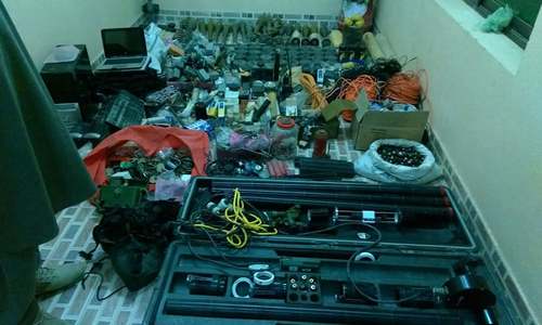 Bomb factory seized in Chaman
