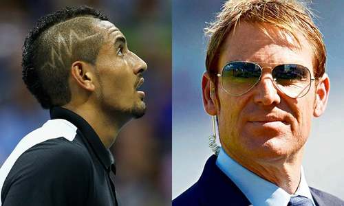 &lsquo;You're testing our patience mate&rsquo;, Warne tells Kyrgios