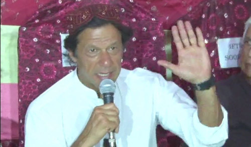 Imran invites Rangers to tackle corruption in Khyber Pakhtunkhwa