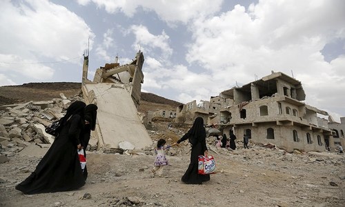 Saudi led coalition readies for battle in Yemen's north