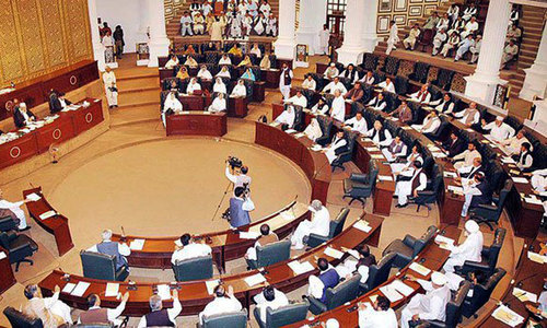 KP assembly speaker strips assembly secretary of powers